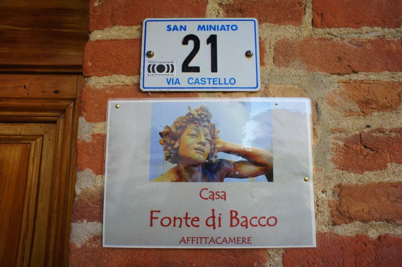 فندق Casa Fonte Di Bacco سان مينياتو المظهر الخارجي الصورة